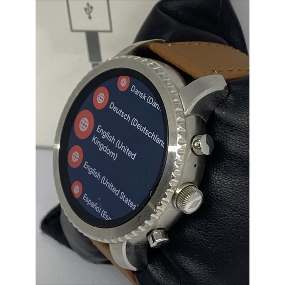 Fossil Gen 3 Authentic Genuine Smart Watch Custom Band FTW4000 CR612